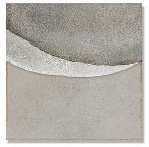 15 x 15 cm Wow Pottery Cosmic Square Grey Płytka Ceramiczna Matowa