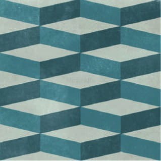 20 x 20 cm AZULEJ CUBO GRIGIO