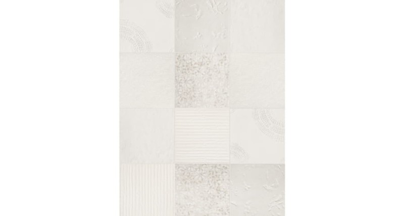 30 x 30 CM MUTINA CHYMIA MIX 1 WHITE