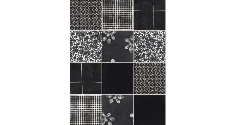 30 x 30 CM MUTINA CHYMIA MIX 2 BLACK