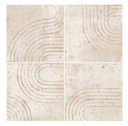 12,5 X 12,5 cm Wow Enso Wabi Ivory Płytka Ceramiczna Matowa