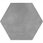 22,5 x 19,5 cm 41zero42 Mate Esagona Fumo Płytka Ceramiczna Matowa