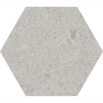 22,5 x 19,5 cm 41zero42 Otto Esagona Mix Bianco Płytka Ceramiczna Matowa