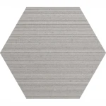 22,5 x 19,5 cm 41zero42 Otto Esagona Mix Grigio Płytka Ceramiczna Matowa